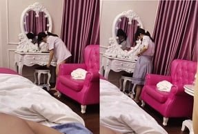 Горячий клип учителя белой рубашки