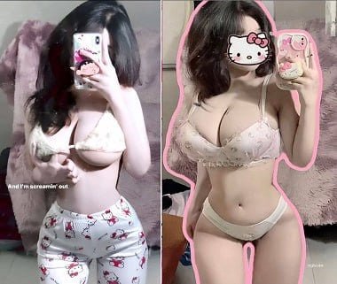 Красивая девушка трахается