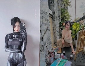 Ви, она служила в баре, провела страстную ночь с клиентами