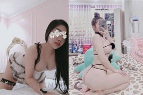 Горячее видео очаровательной девушки Фуонг Квинх